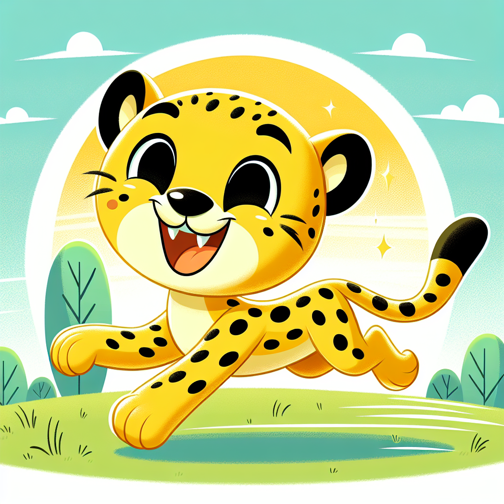 Cheeky Cheetah Paint By Color