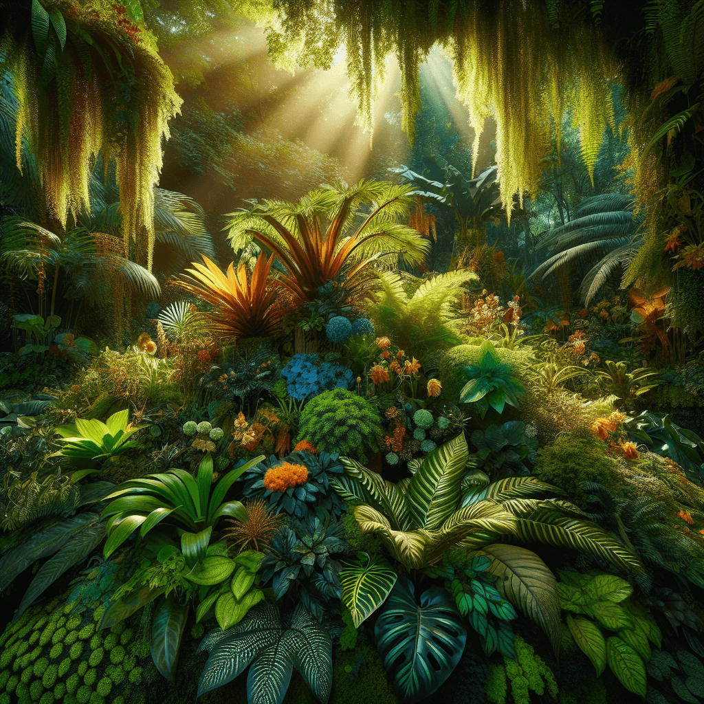 Lush Botanical Haven Paint By Numbers