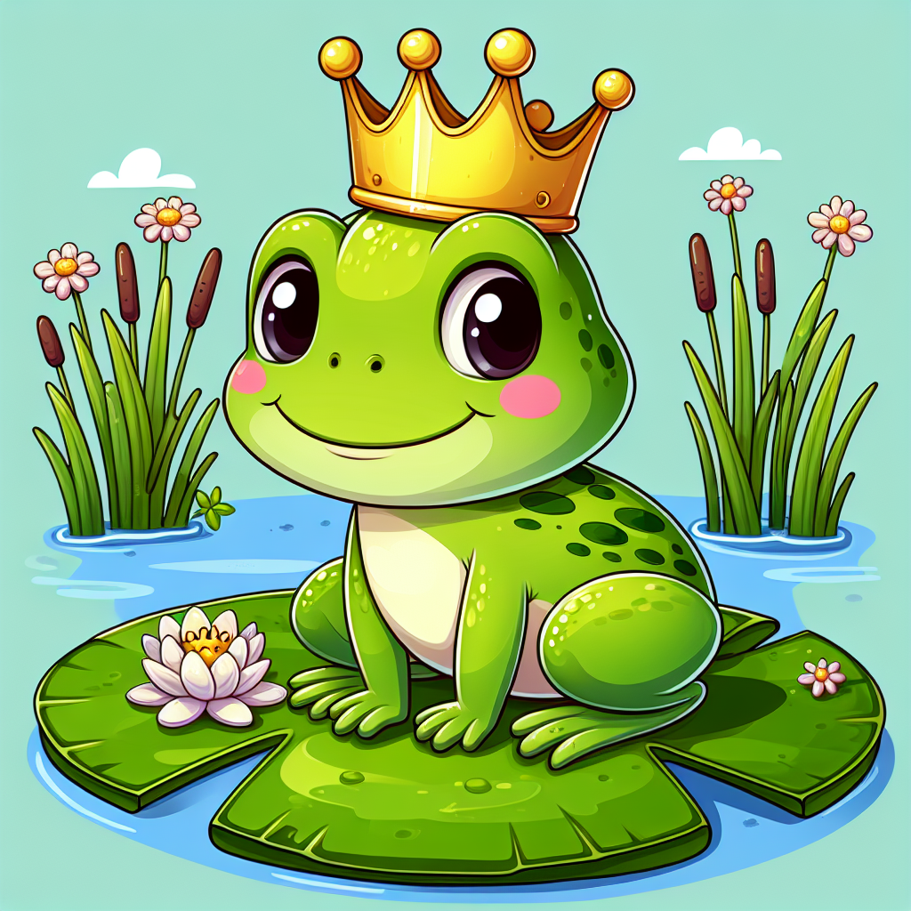 Fantastic Frog Prince Painting Number Kit