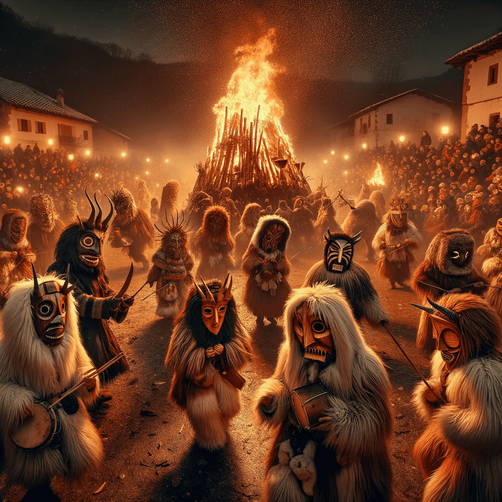 Busójárás - Hungary Paint By Color