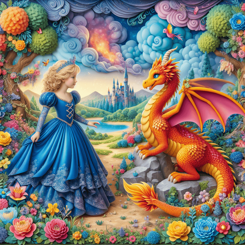 Fantasy Fairy Tale Adventures Painting By Numbers Kit