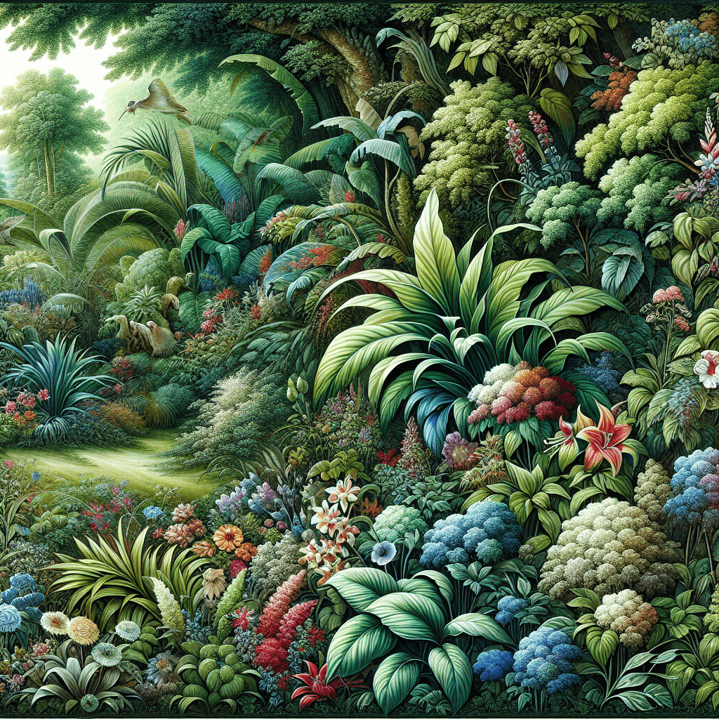Botanical Garden Haven Paint By Numbers