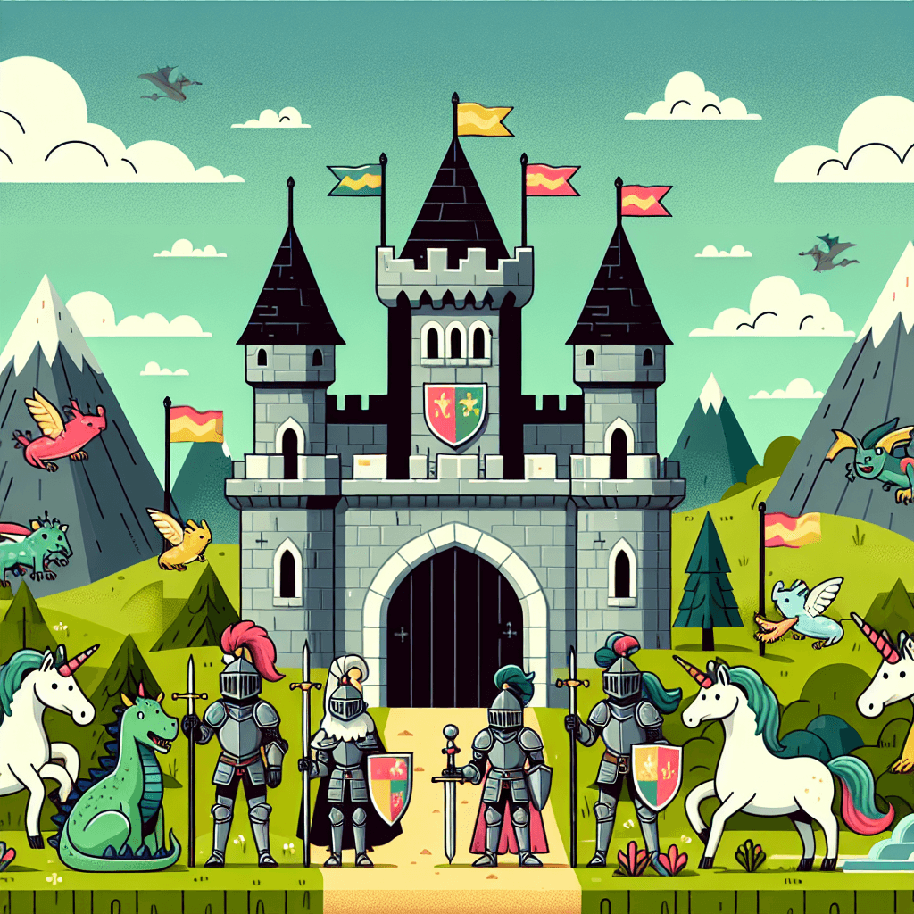 Hero's Medieval Adventure Paint By Numbers