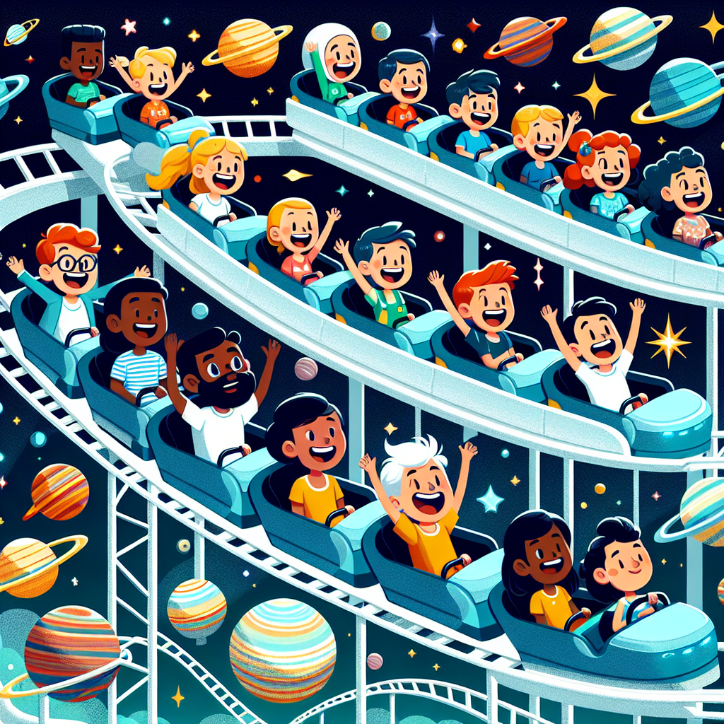 Astral Adventure Park Painting Number Kit