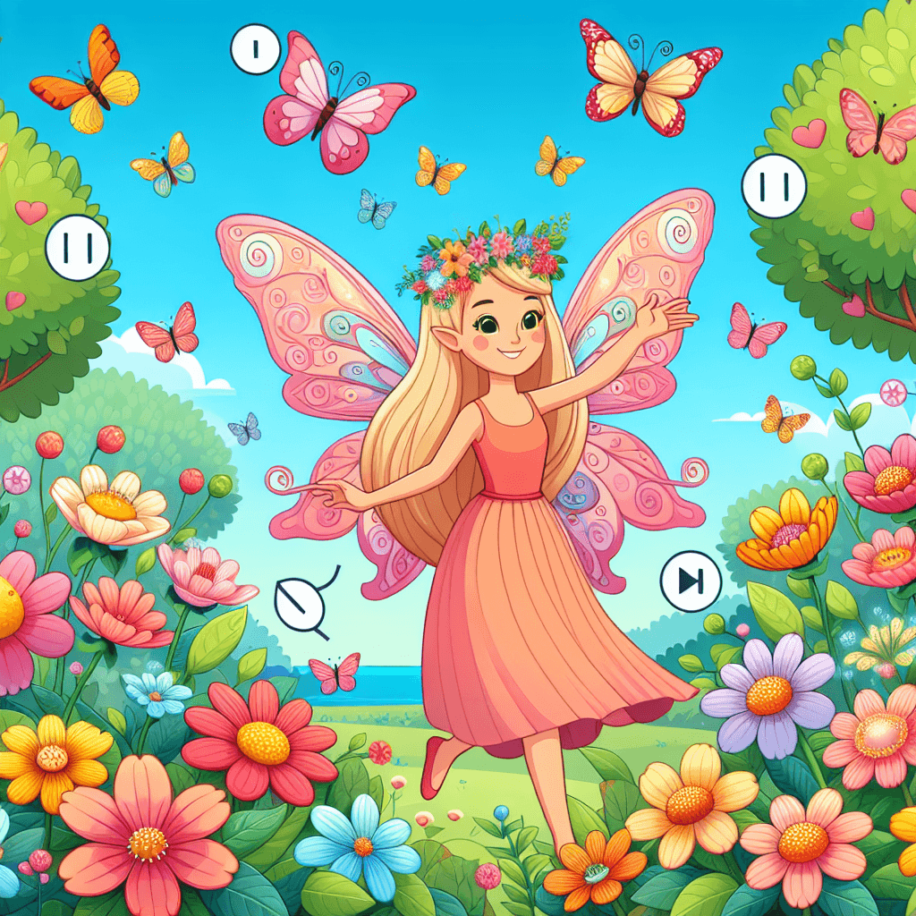 Enchanting Garden Fairy Painting By Numbers Kit
