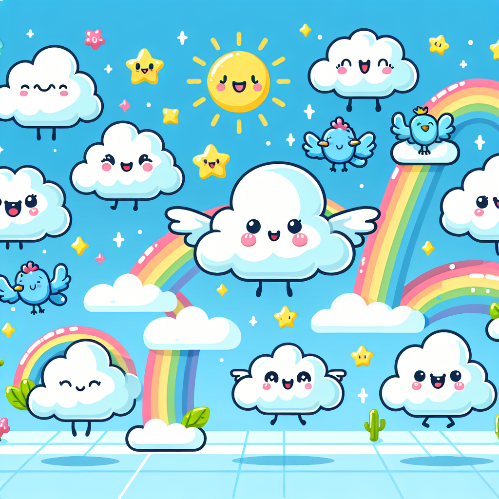 Magical Adventure In The Clouds Painting By Numbers Kit