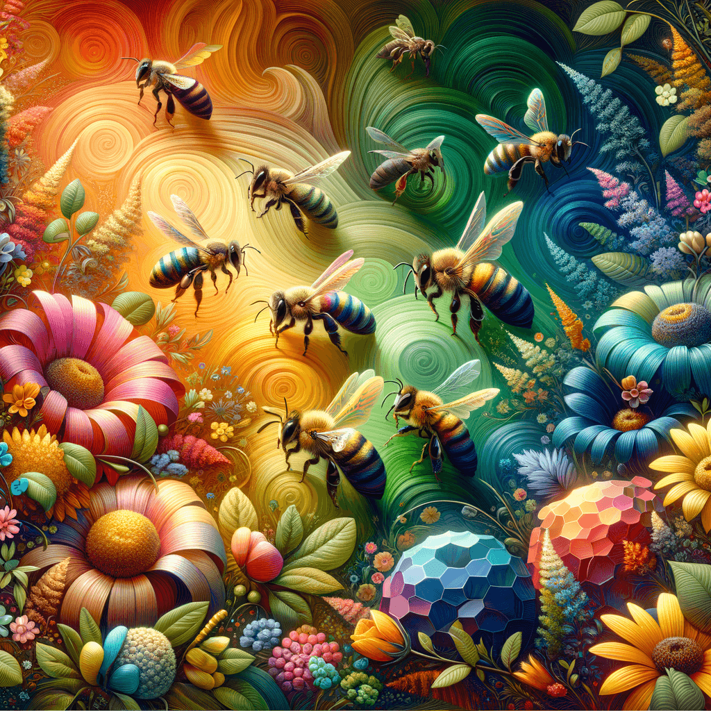 Bee Harmony Paint By Numbers Art