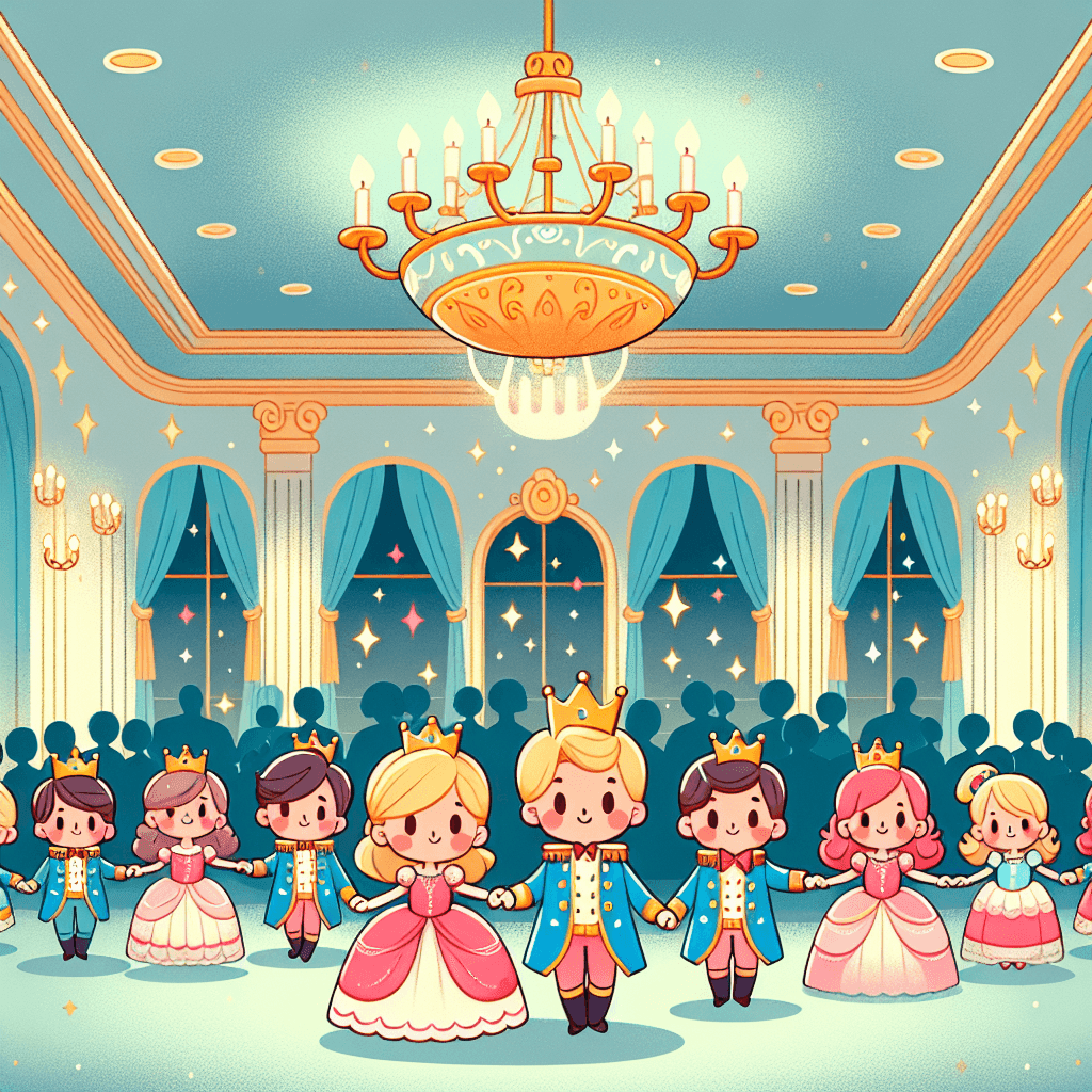 Fairy Tale Royal Ball Painting Number Kit