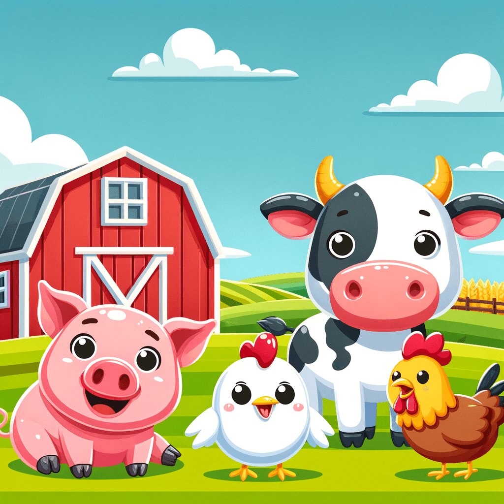 Fun Farm Friends DIY Paint By Numbers