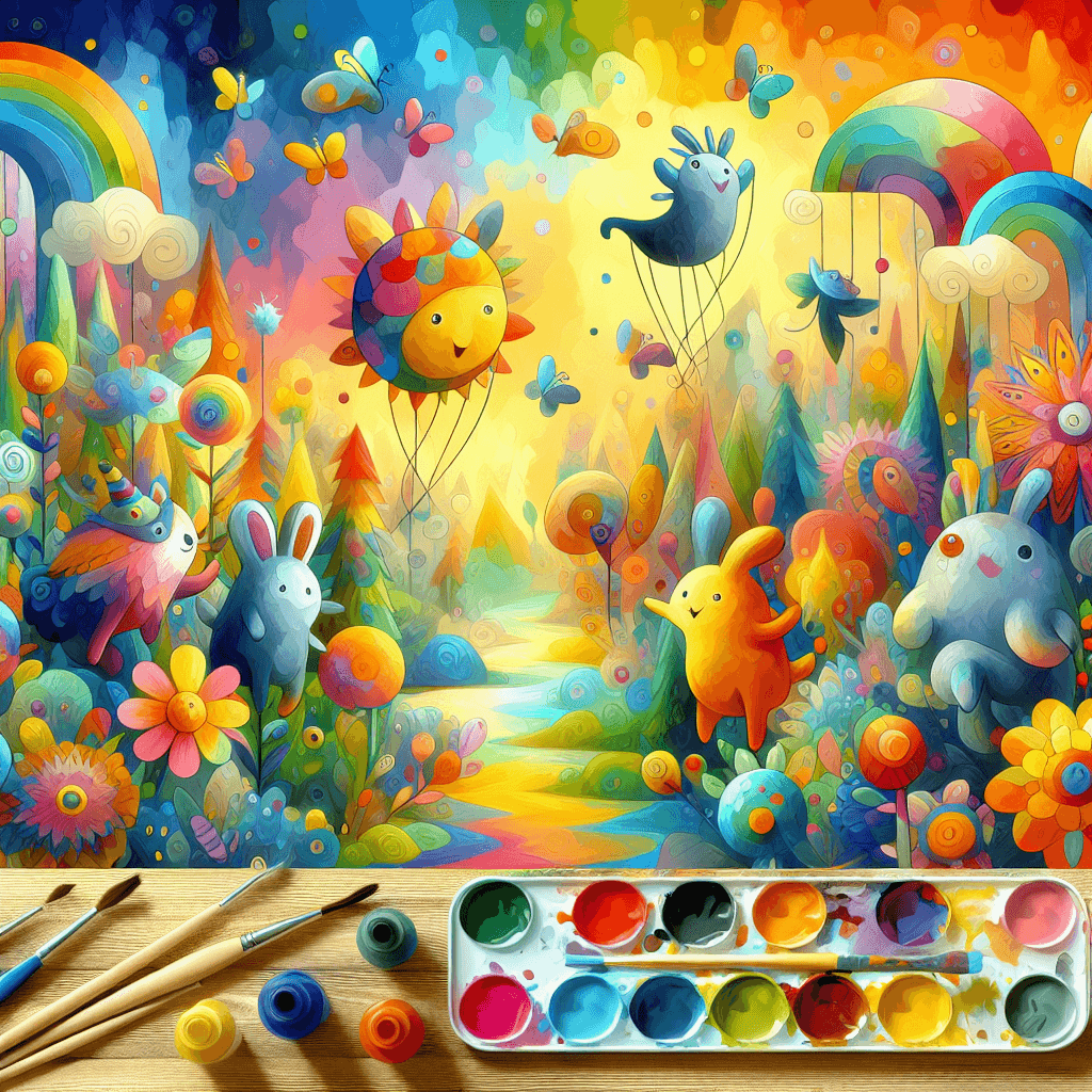 Whimsical Creatures Paint By Numbers