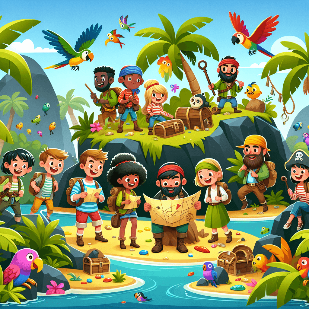 Explorers' Island Numbered Painting Kits