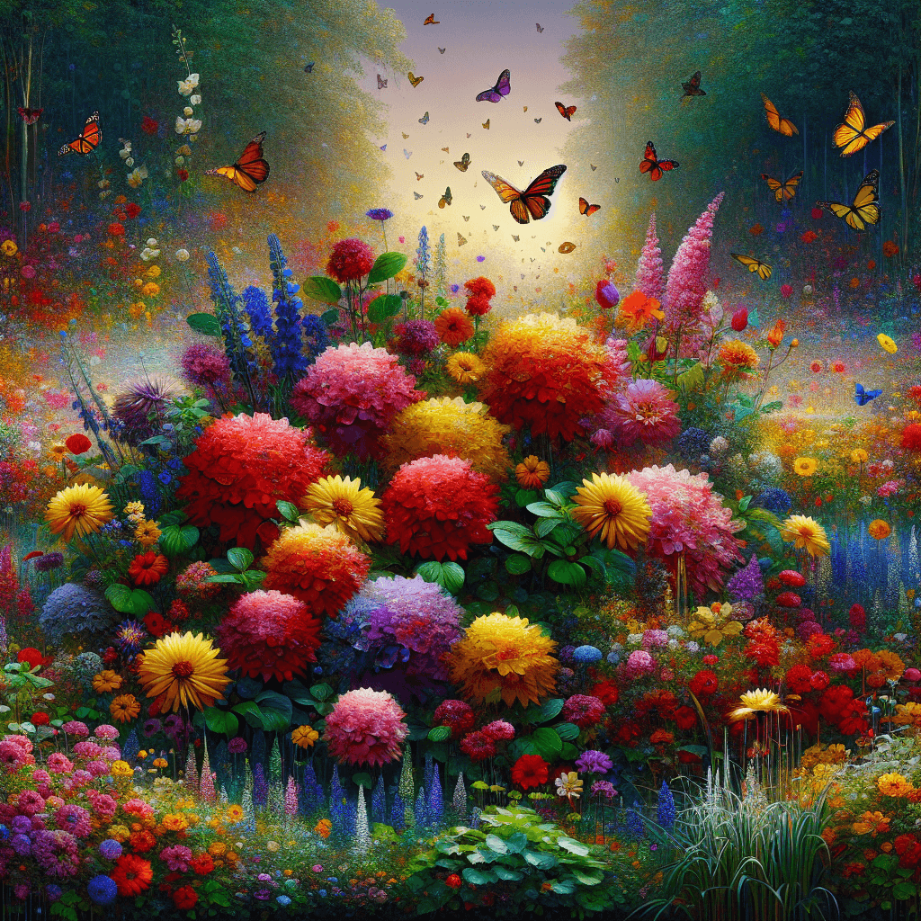 Colorful Flower Festival Paint By Numbers Kits