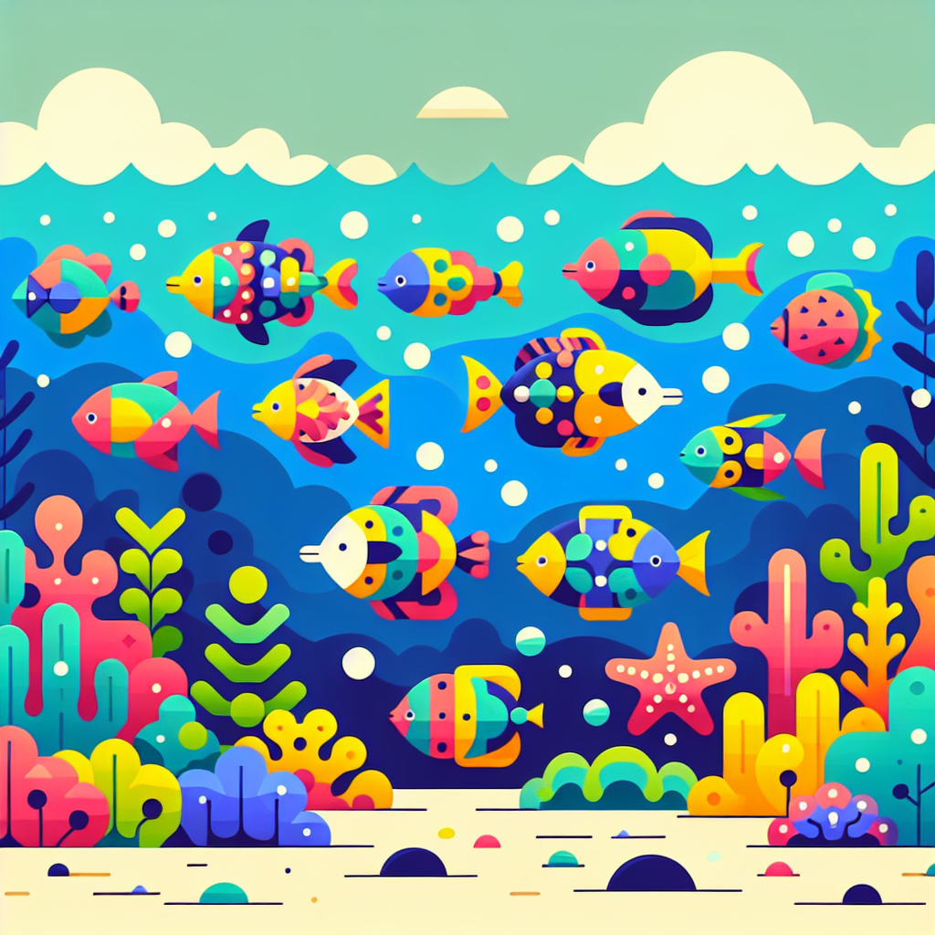 Lively Lagoons Paint By Number