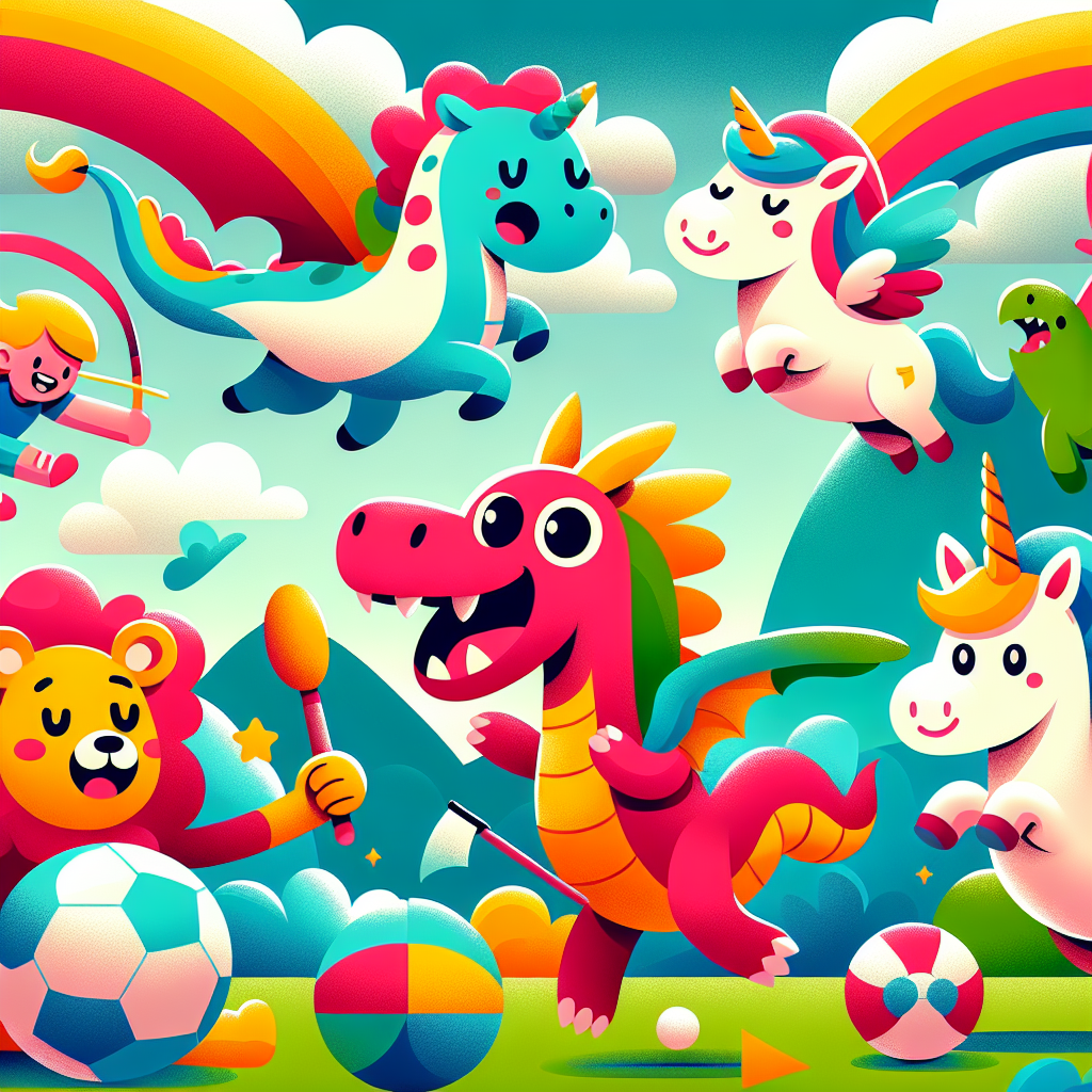 Fantasy Sports Festival Paint By Numbers Kits