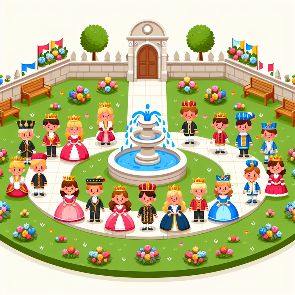 Royal Garden Festival Painting By Numbers Kit
