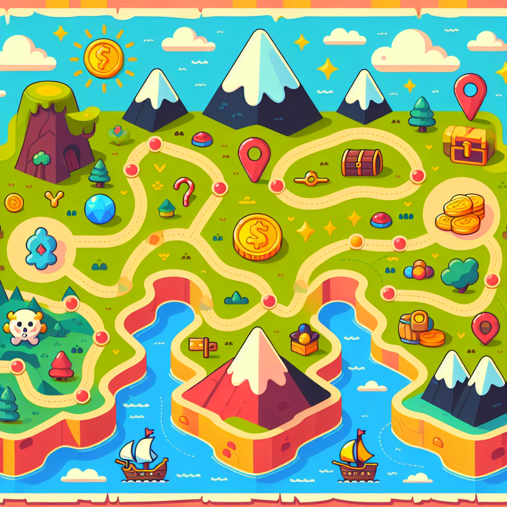 The Great Explorer's Map Painting Number Kit