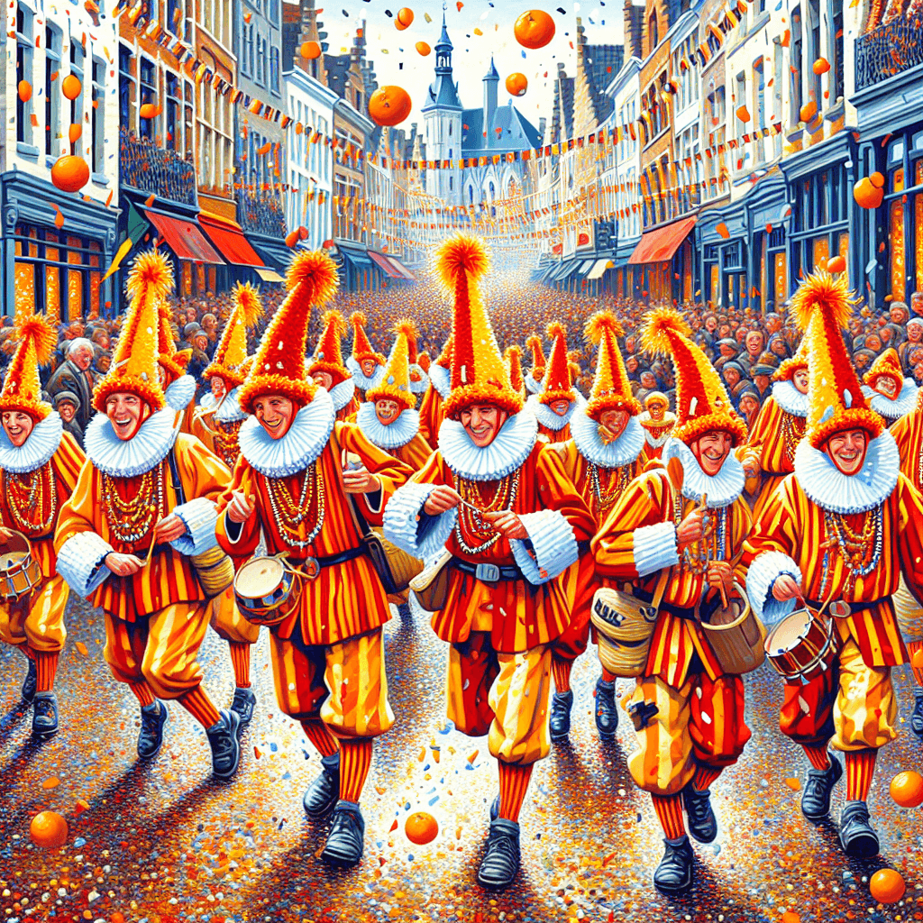 Carnaval De Binche - Binche, Belgium Paint By Number