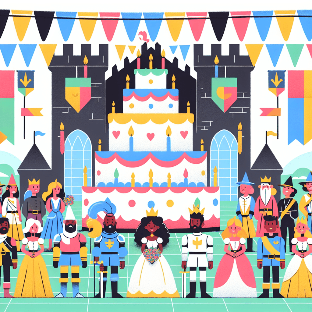 Royal Birthday Celebration Numbered Painting Kits