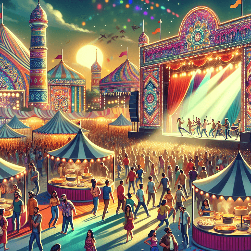 Austin City Limits Music Festival - USA Painting Number Kit