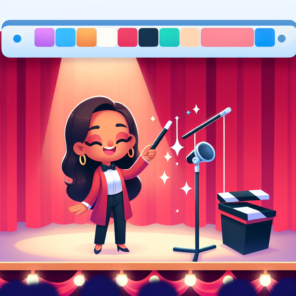 Marvelous Magic Show Number Painting