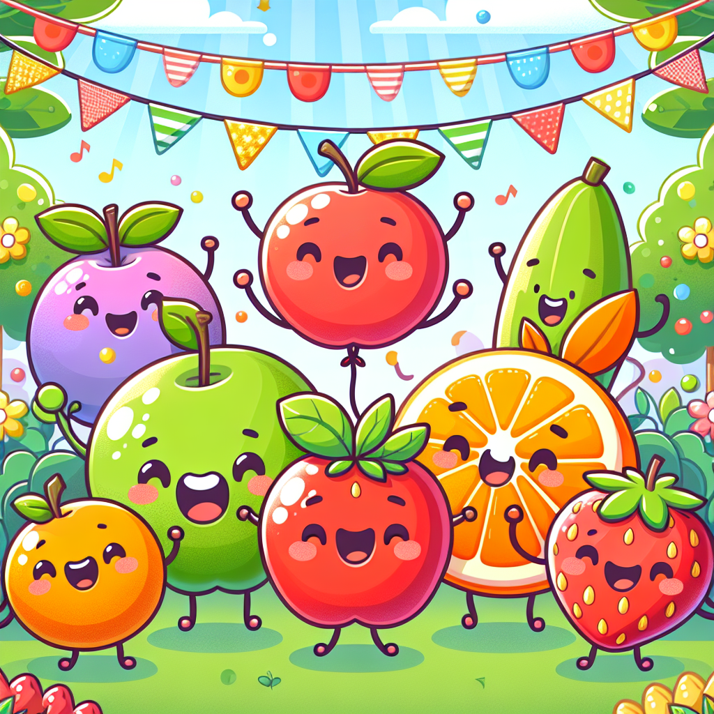 Fantastic Fruit Fiesta Paint By Number