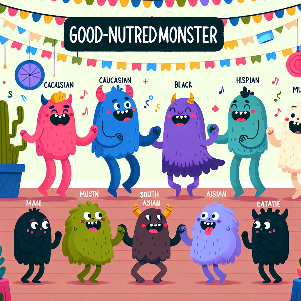 Monster Bash Painting Number Kit