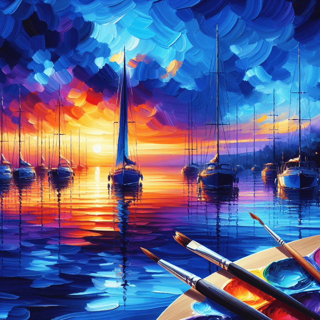 Timeless Harbor Sunset - DIY Painting By Numbers Kit – Artistry Rack