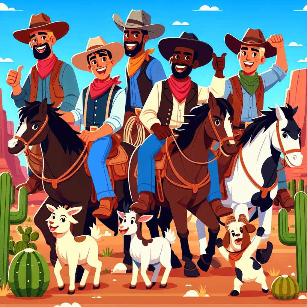 Wild West Explorers Paint By Numbers