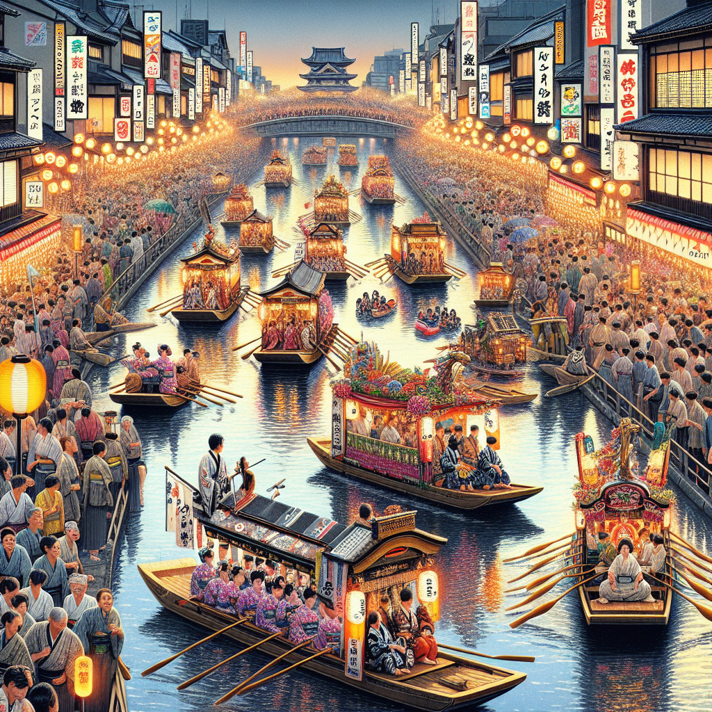 Matsuri Of Osaka - Osaka Painting Number Kit