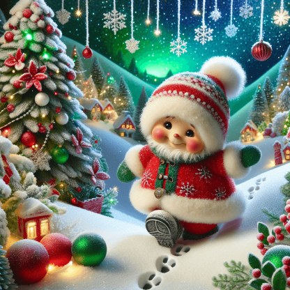 Santa's Festive Journey Painting By Numbers Kit