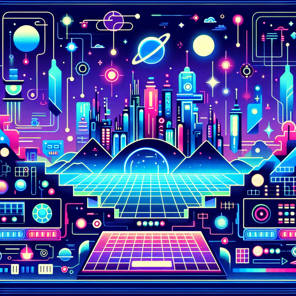 Cyber Space Odyssey Painting By Numbers Kit