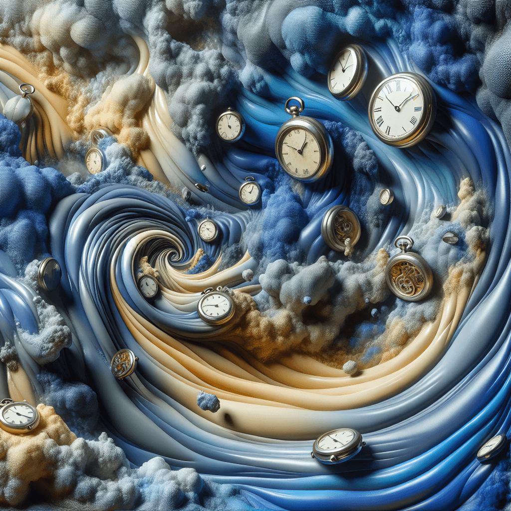 Surreal Time Warp Paint By Numbers Art