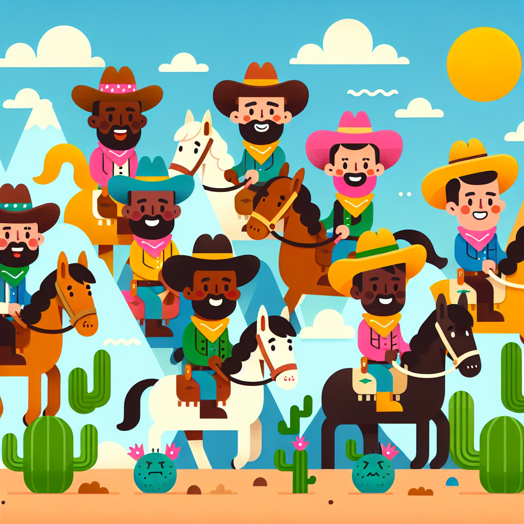 Creative Wild West Paint By Numbers Kits