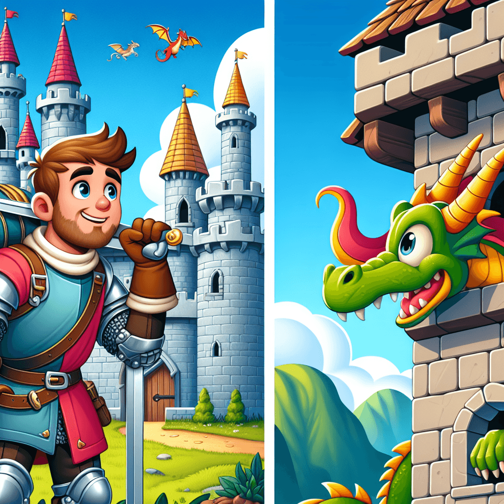 Castle Adventure Quest DIY Paint By Numbers