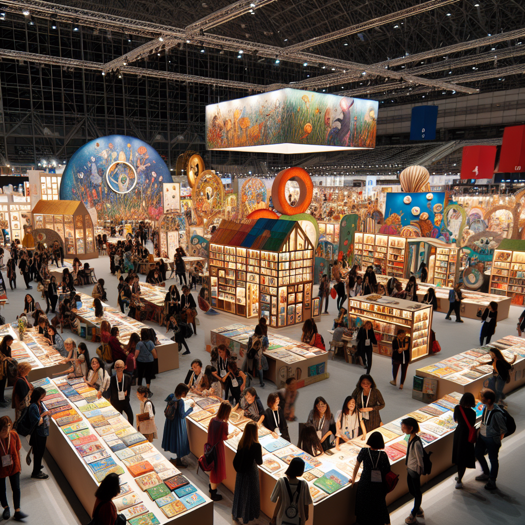 Bologna Children's Book Fair Paint By Numbers Art
