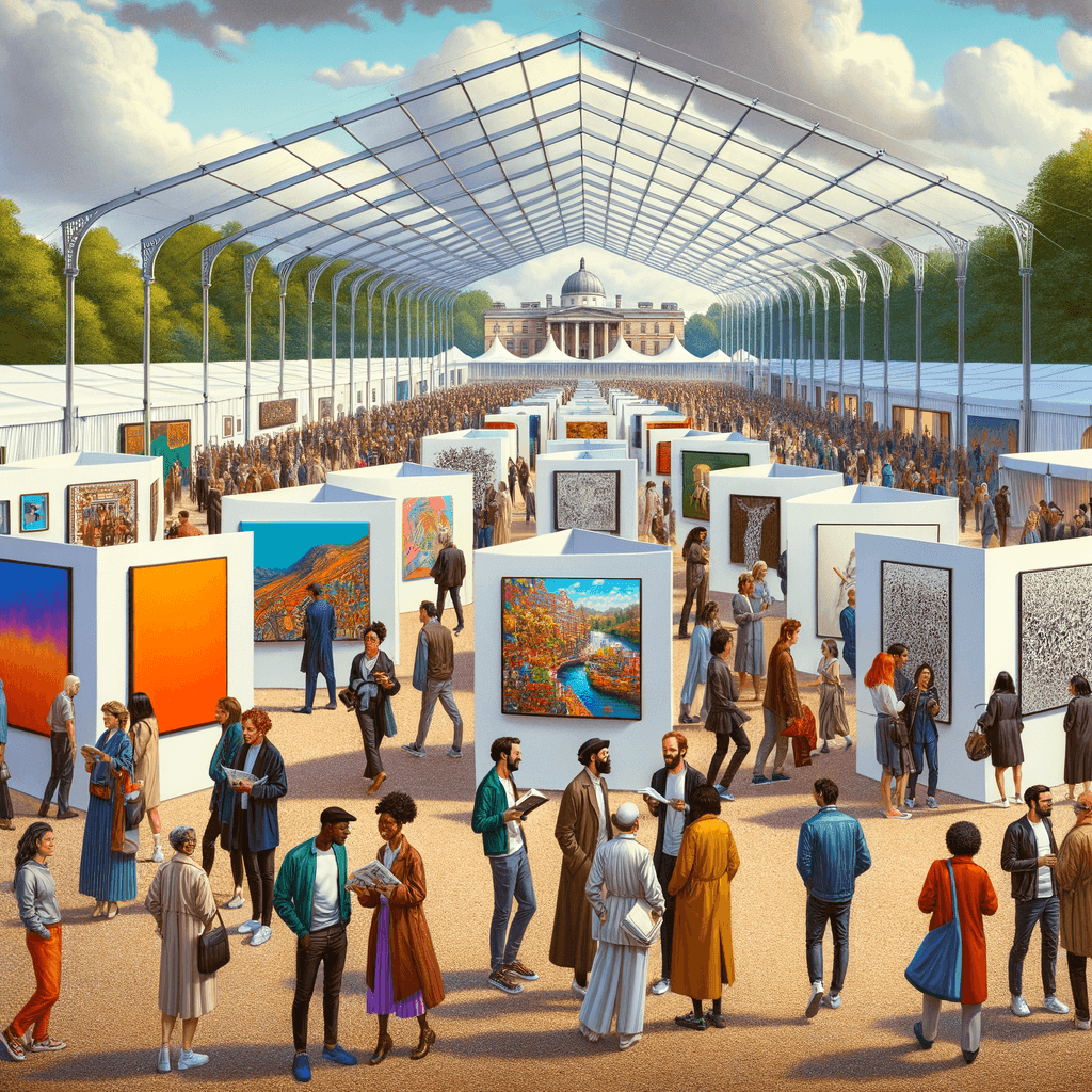 Frieze Art Fair - London, UK Paint By Number