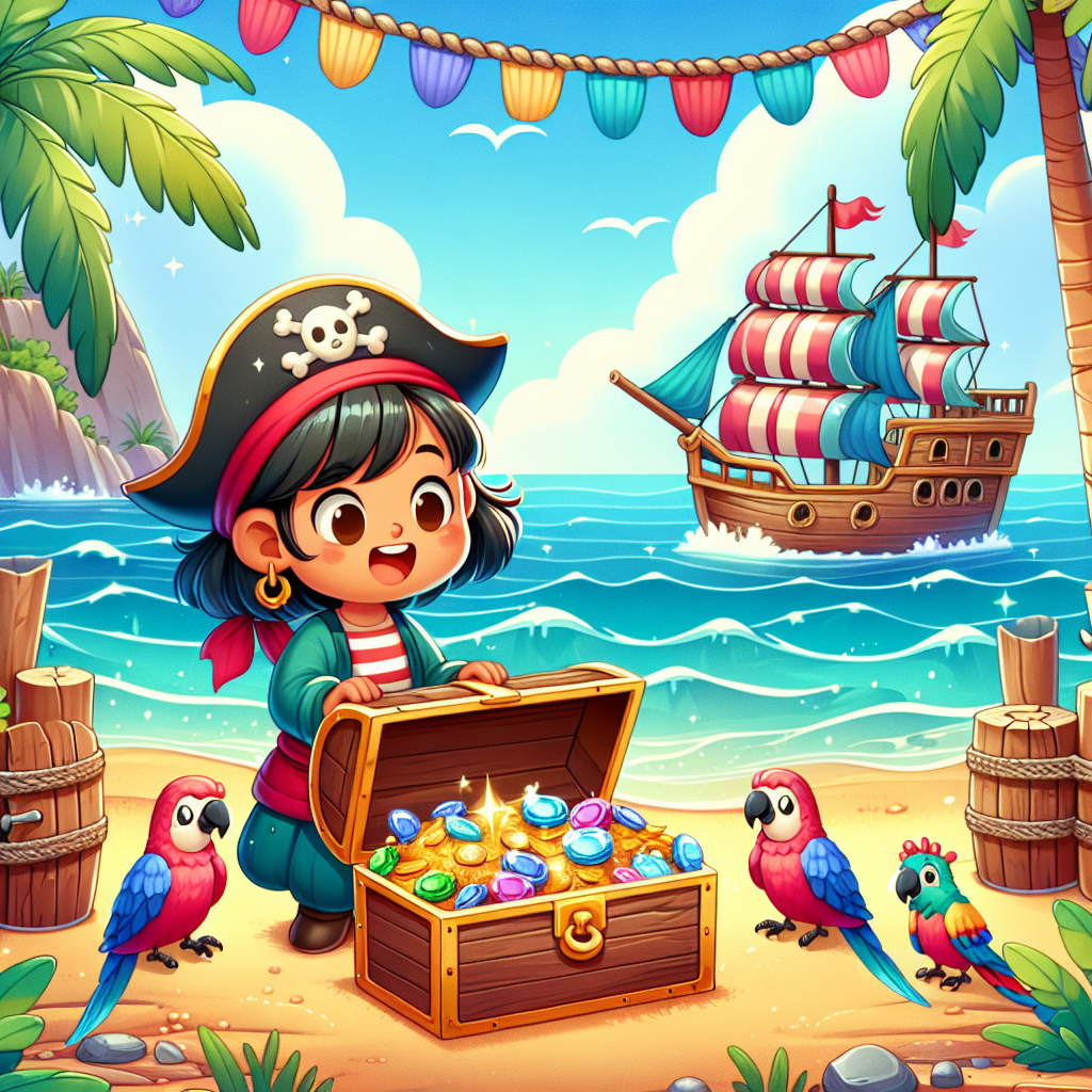 Pirate Cove Exploration Number Painting