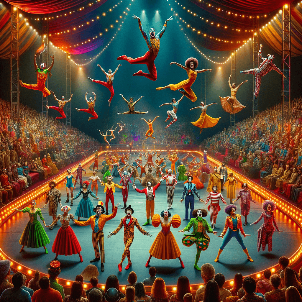 International Circus Festival Painting Number Kit