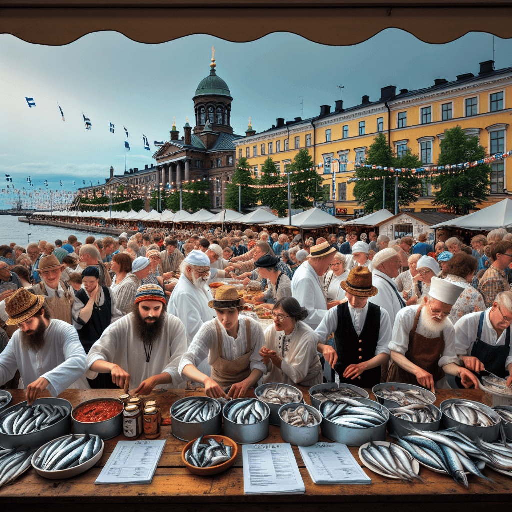 Helsinki Baltic Herring Fair - Helsinki, Finland Paint By Numbers Kits
