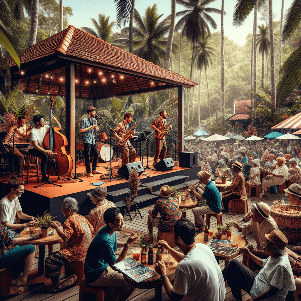 Borneo Jazz Festival - Malaysia Painting By Numbers Kit