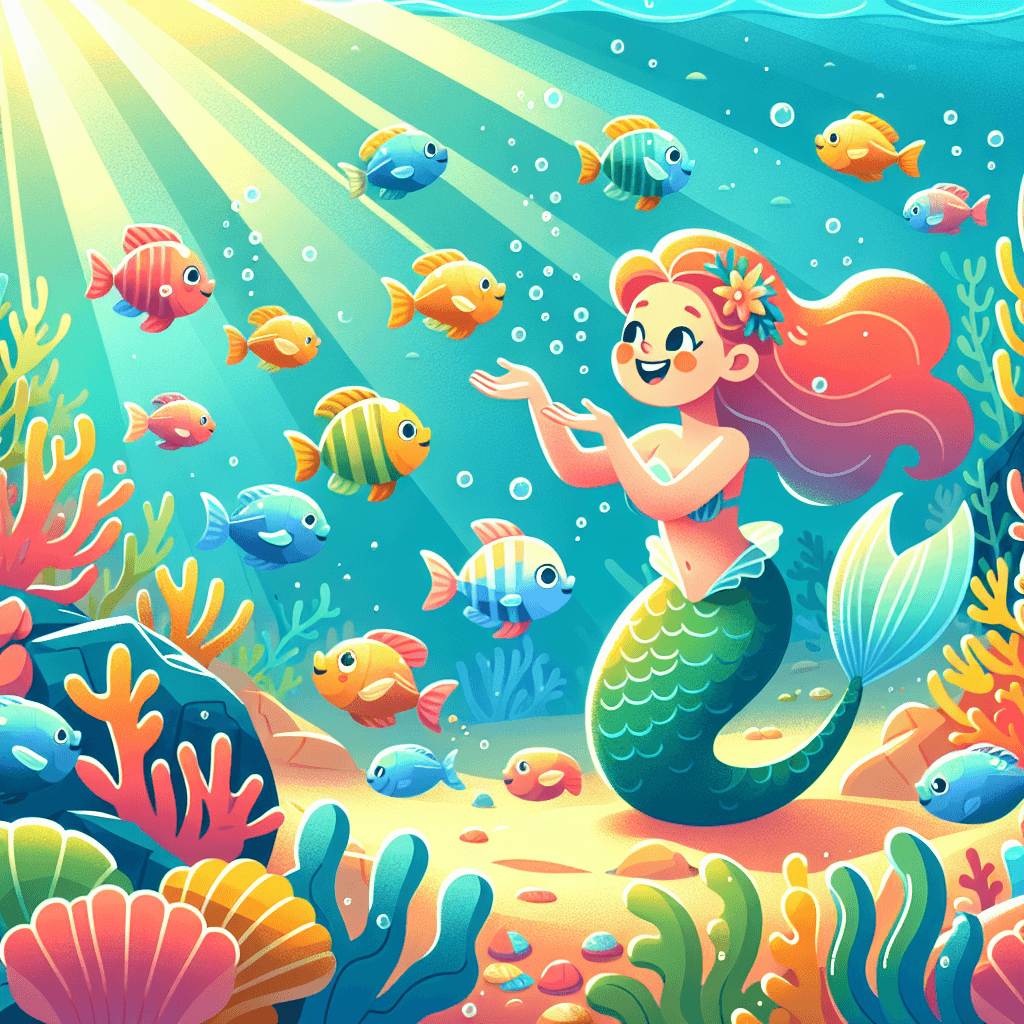 Magical Mermaid Tales Paint By Color