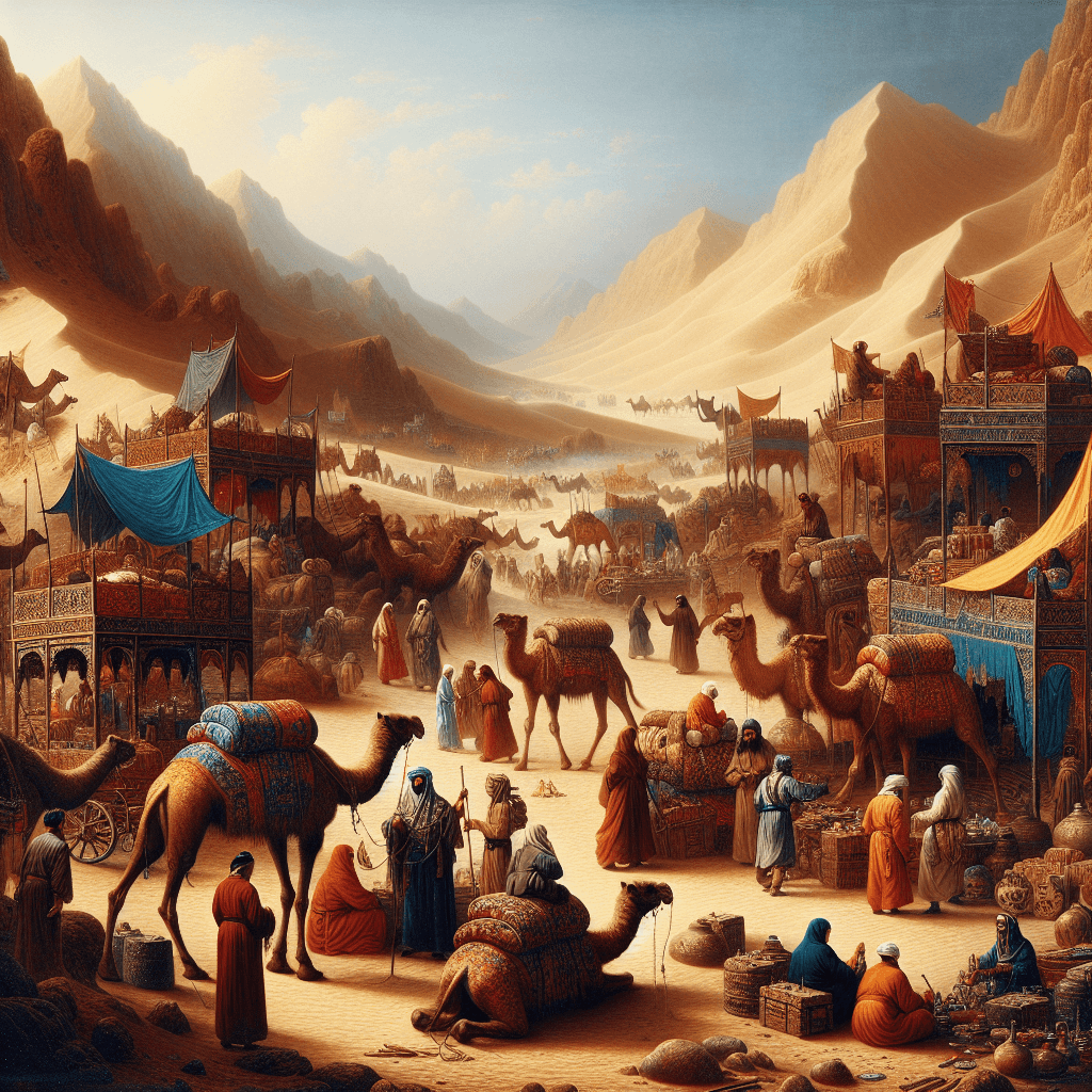 Silk Road Splendor Paint By Numbers Art