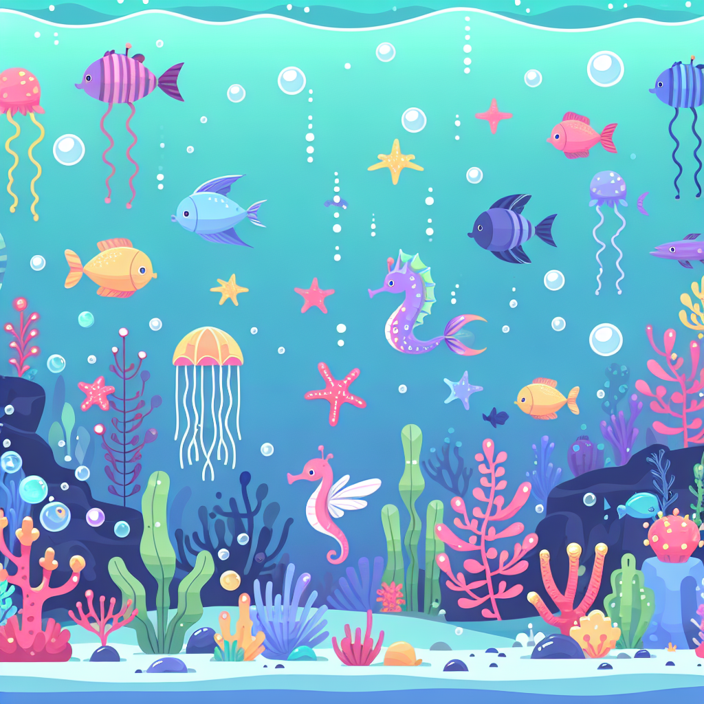 Underwater Kingdom Secrets DIY Paint By Numbers