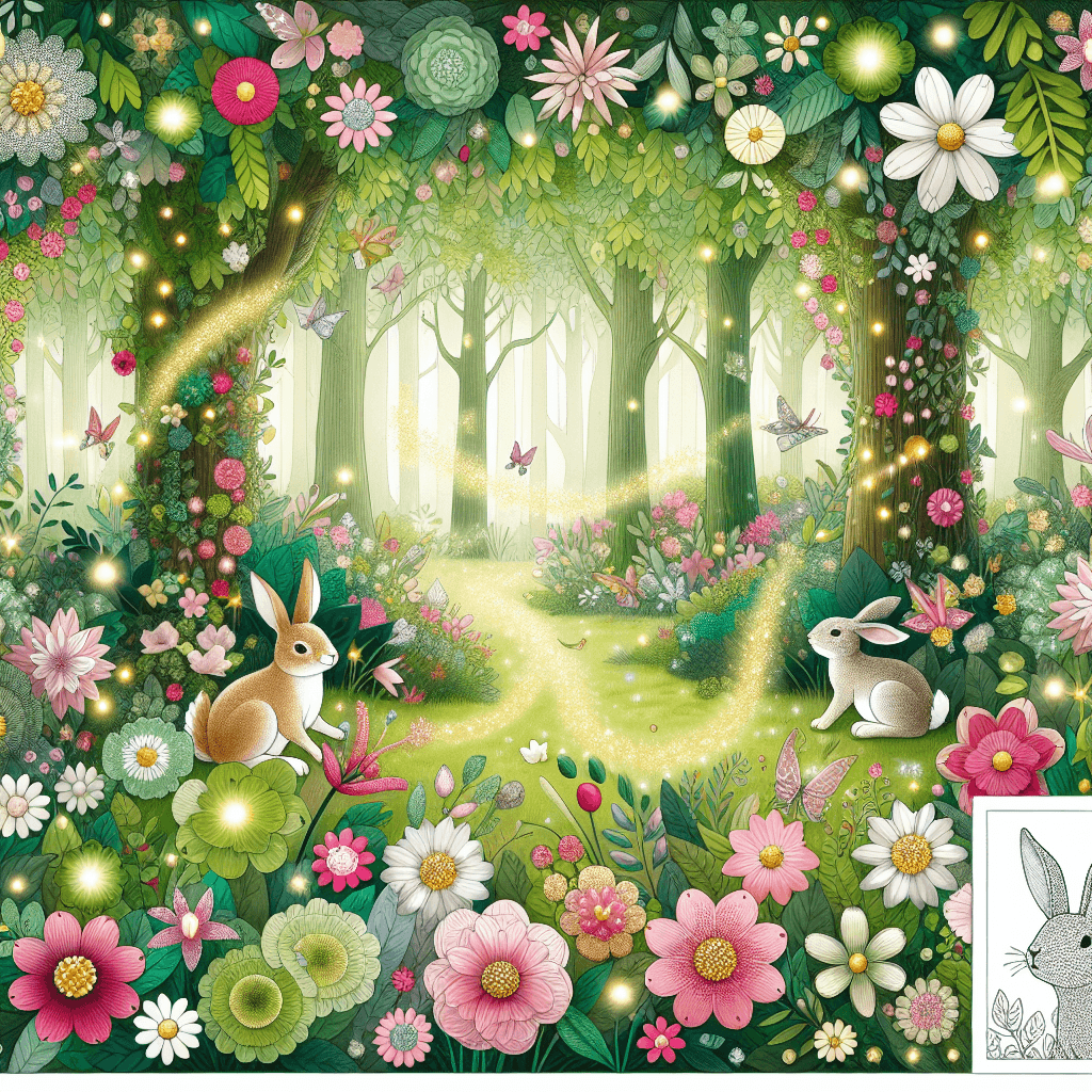 Enchanting Enchanted Forest Paint By Number