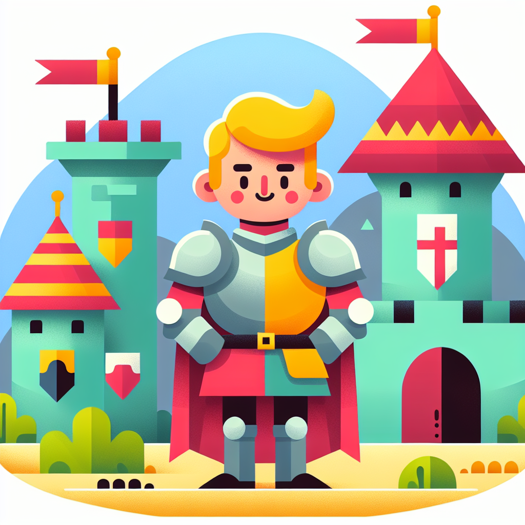 Knightly Castle Quest Numbered Painting Kits