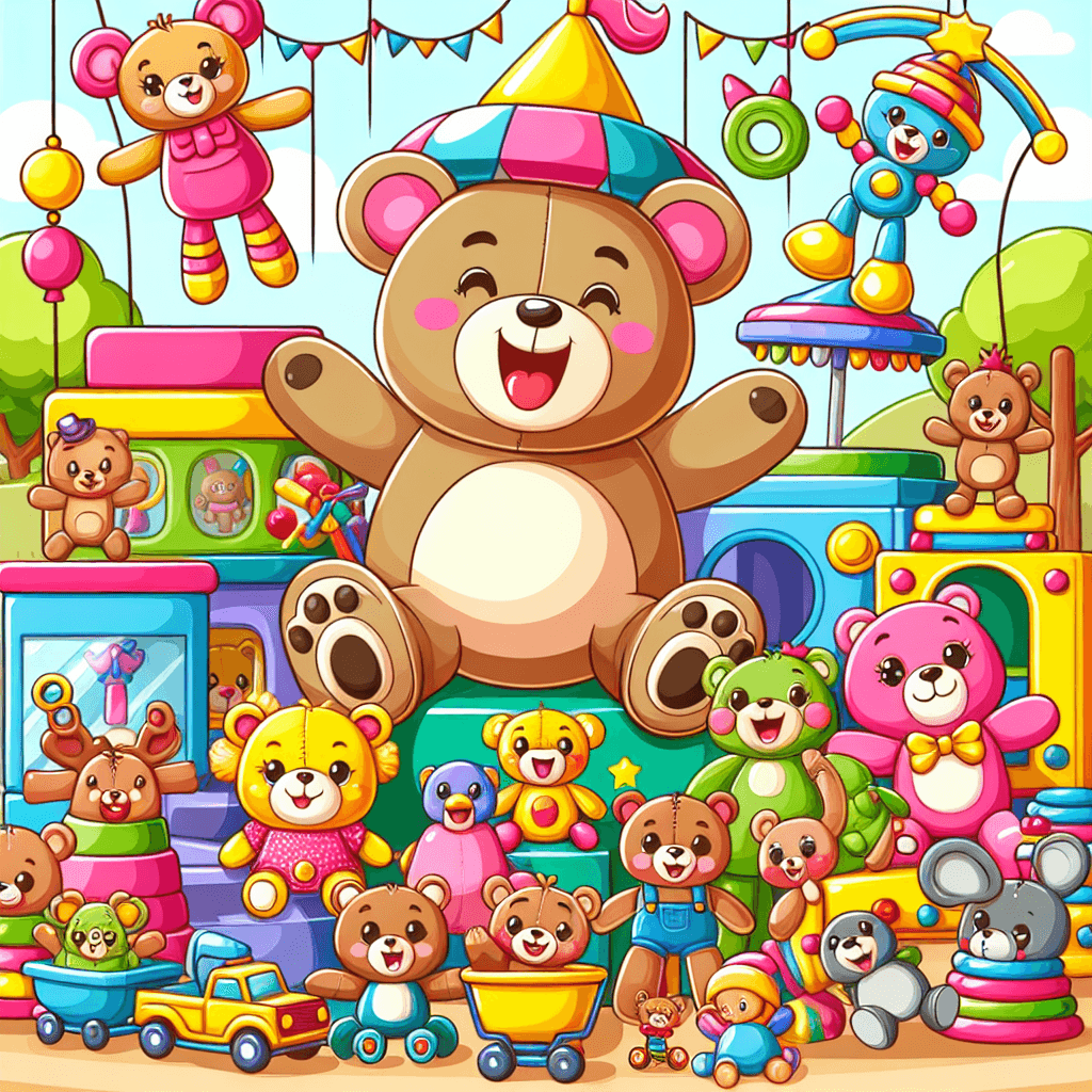 Whimsical Toyland Adventure Painting By Numbers Kit