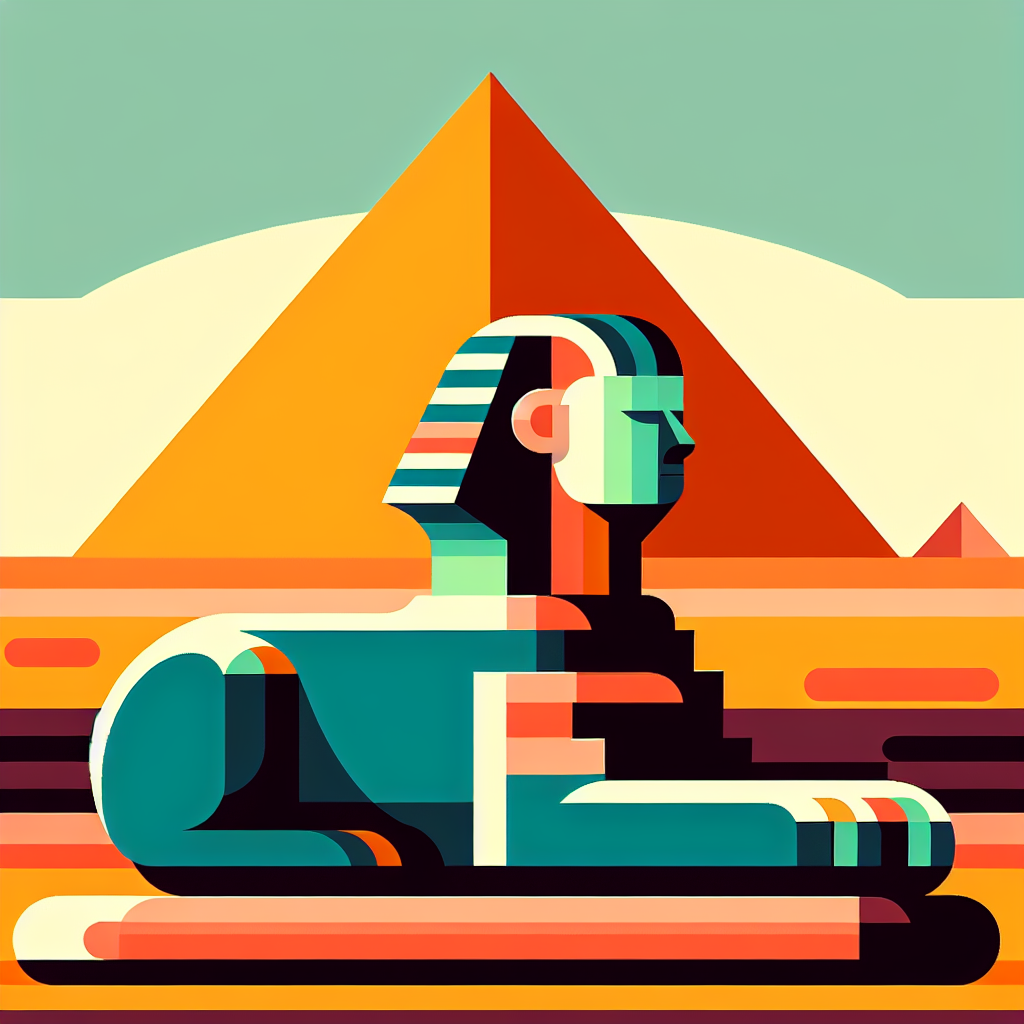 Mystery Of The Sphinx Paint By Numbers