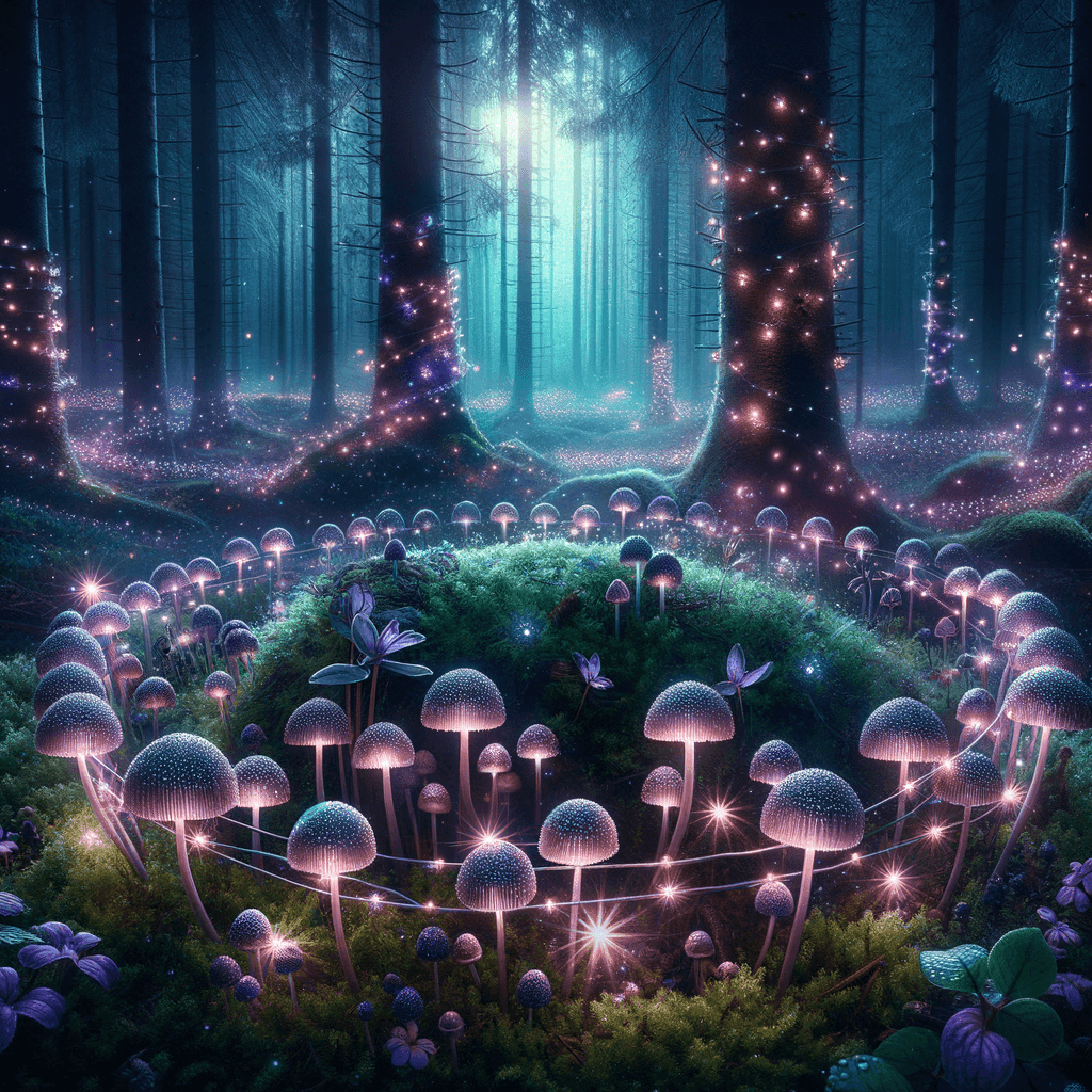 Enchanting Fairy Ring Paint By Numbers Art