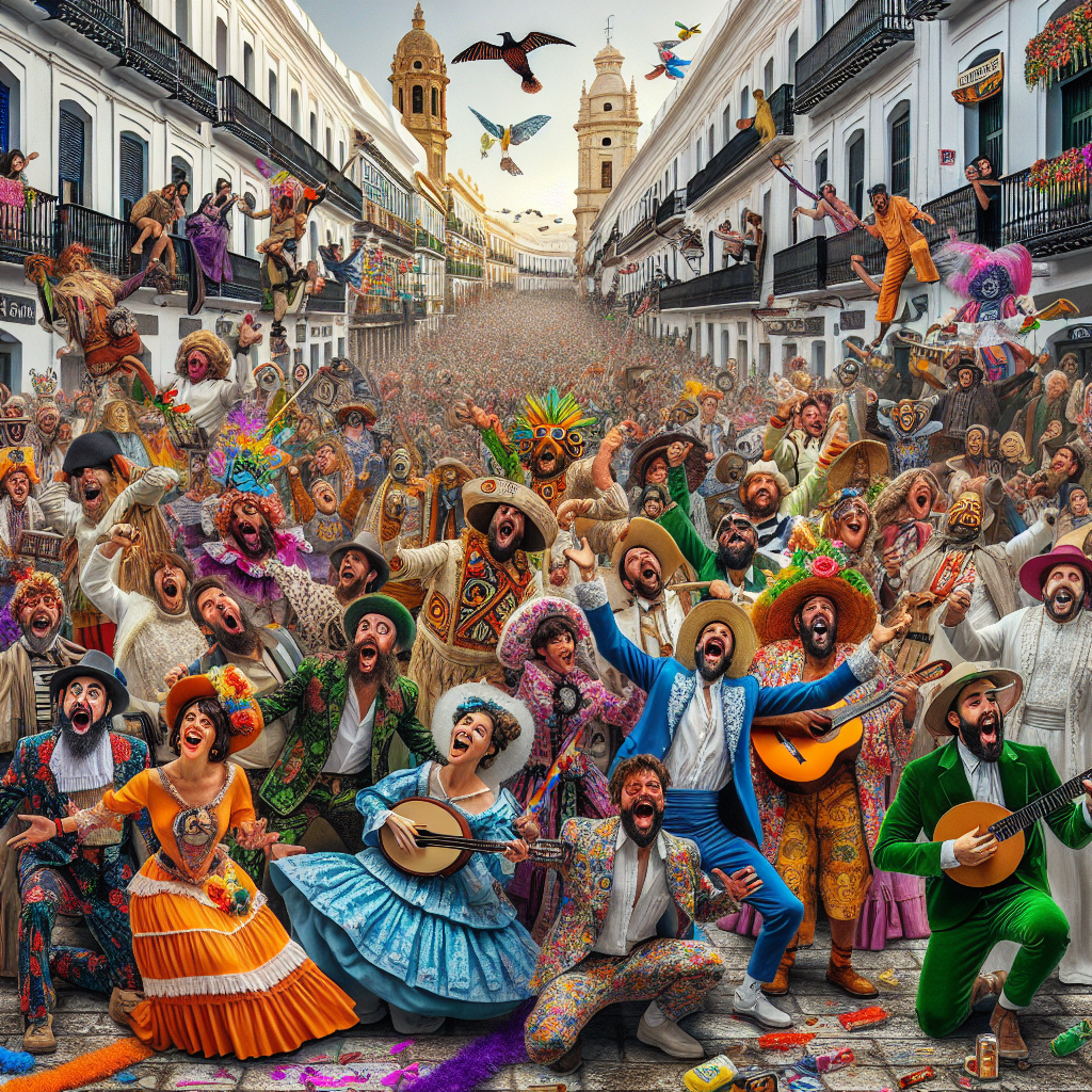 Carnaval De Cádiz - Cádiz Paint By Numbers