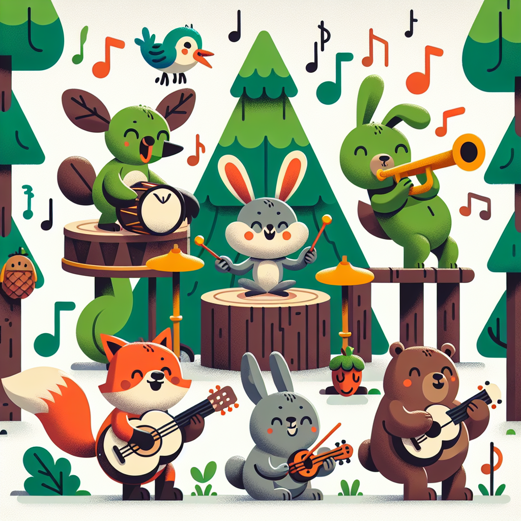 Forest Symphony Serenade Paint By Numbers